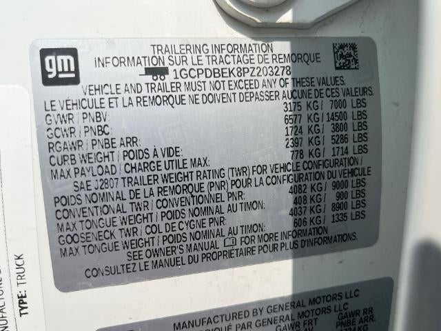 2023 Chevrolet Silverado 1500 Custom