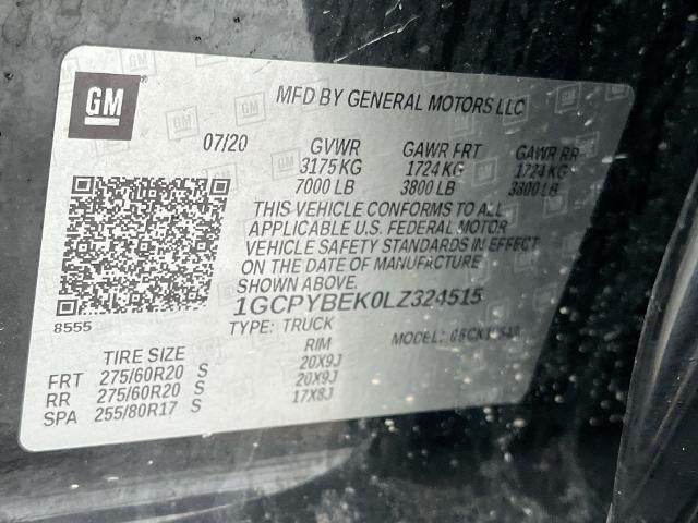 2020 Chevrolet Silverado 1500 Custom Rally Edition