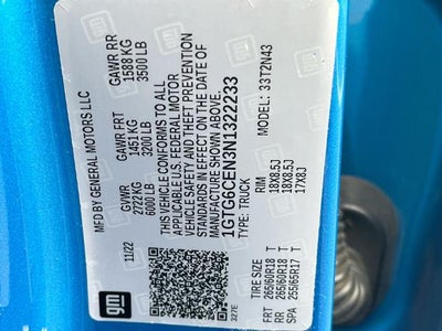 2022 GMC Canyon Elevation