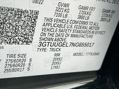 2022 GMC Sierra 1500 Denali