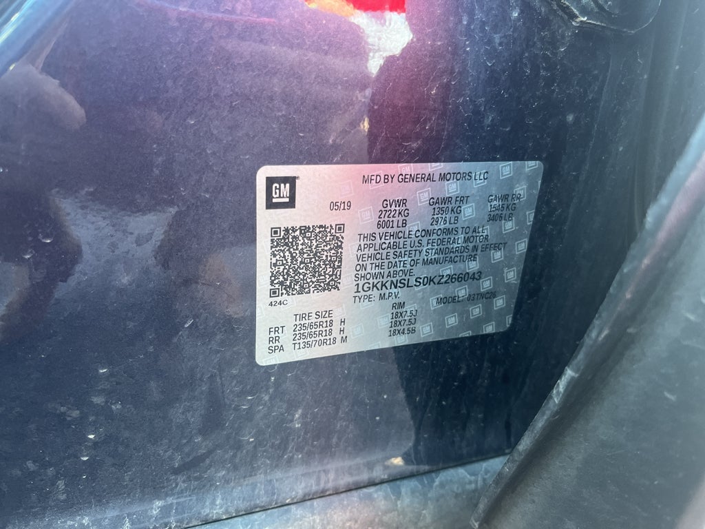 2019 GMC Acadia SLE